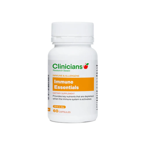 Clinicians Immune Essentials Caps 60