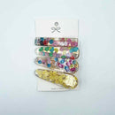 Hair Clips 4PacK 3D Fun