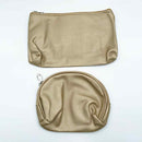 Cosmetic Bag Love Gold 3 set