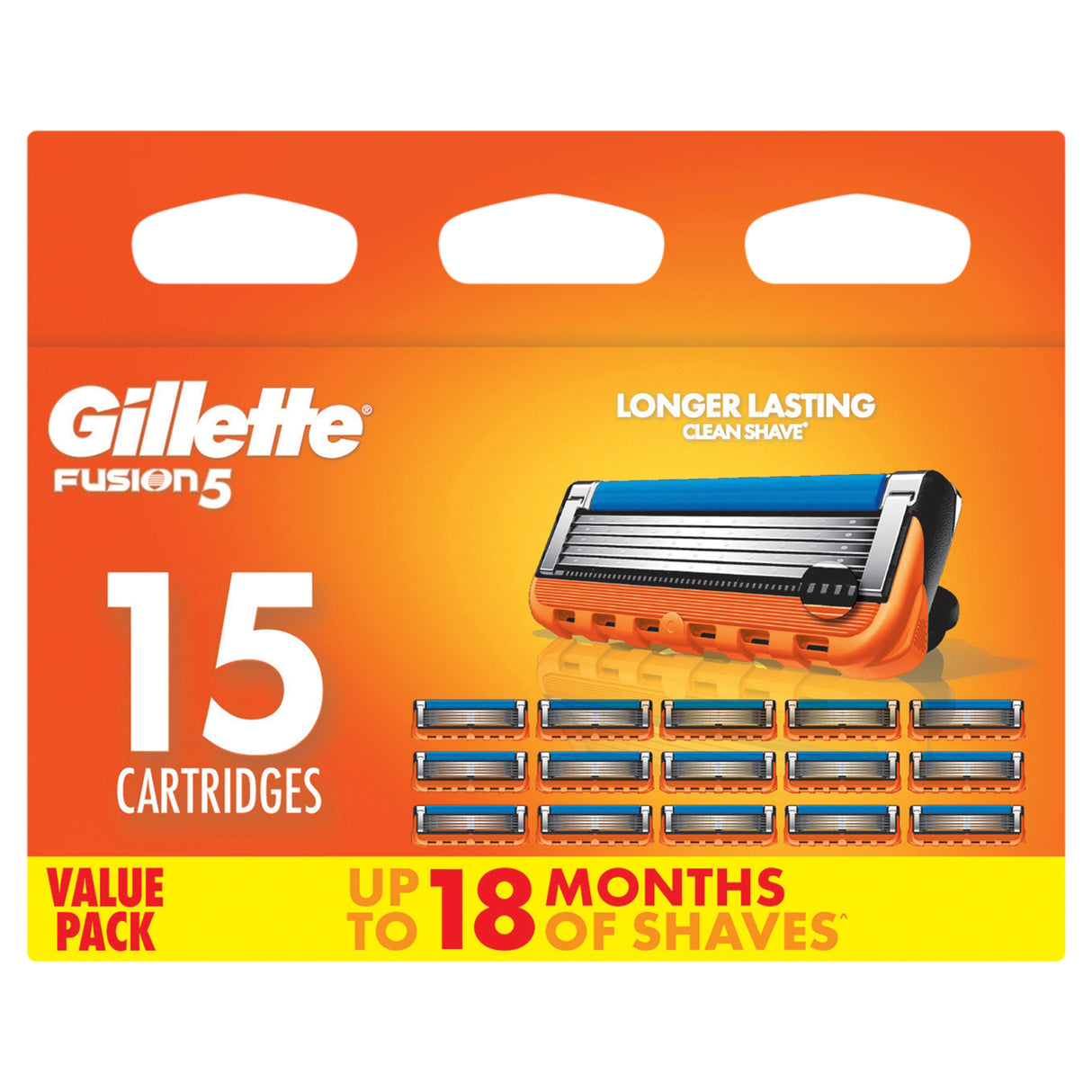 GILLETTE Fusion Manual Cart 15pk