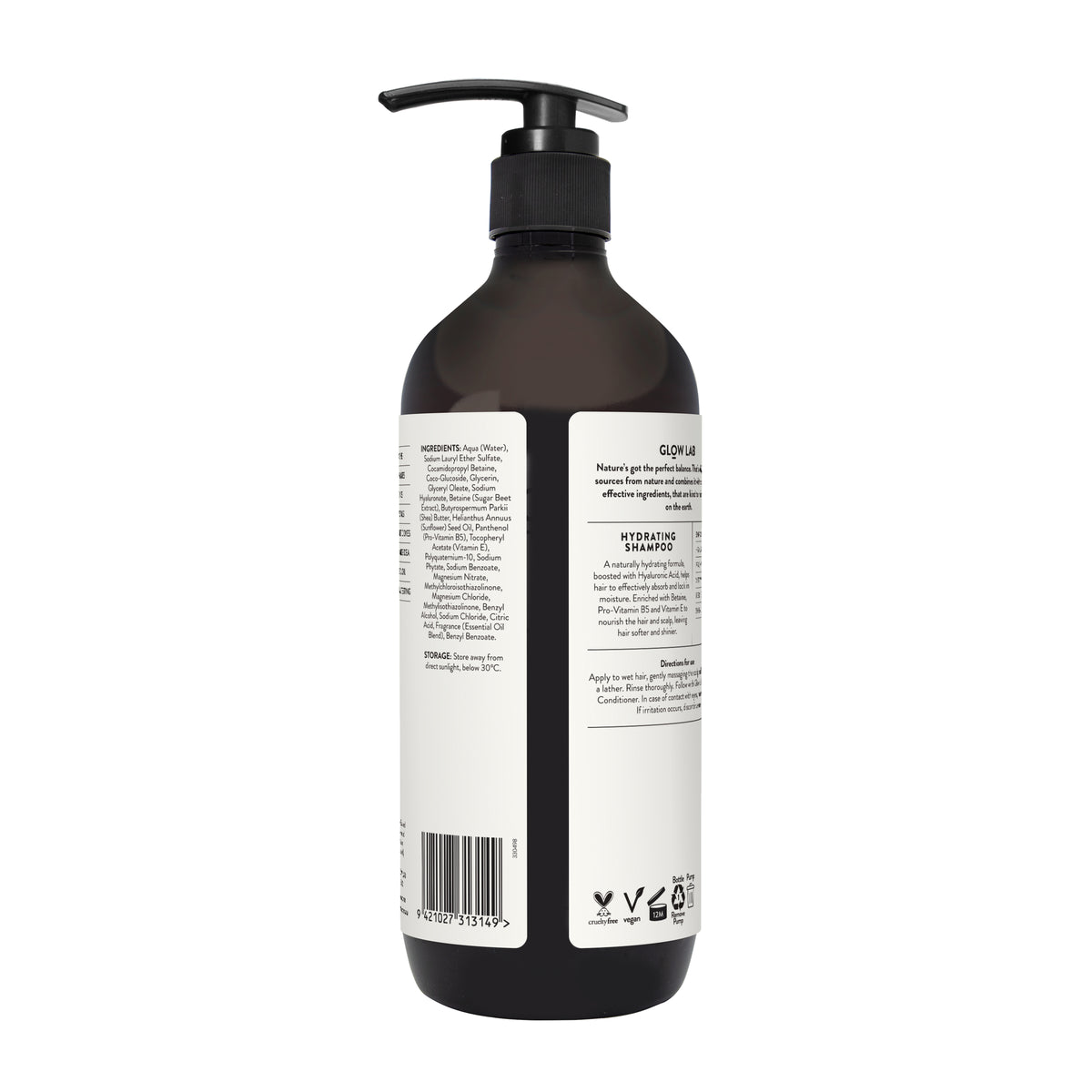 GLOW LAB Shampoo Hydrating 600ml