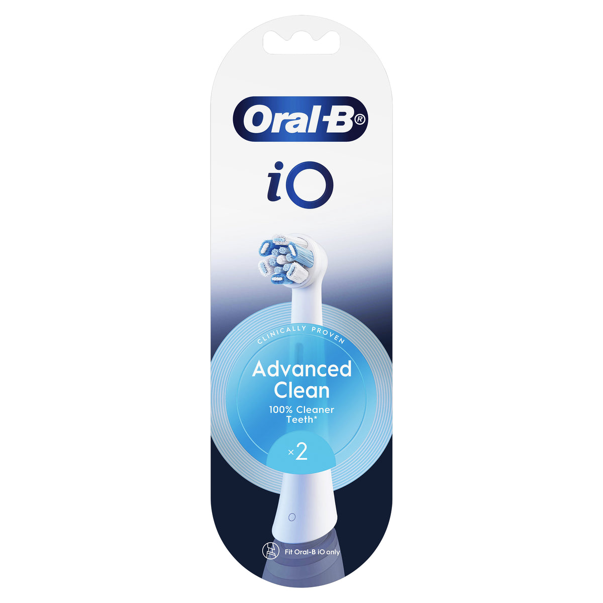 Oral-B IO (R) Advanced Clean Wht 2pk