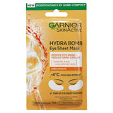 Garnier Hydra Bomb Hyaluronic Acid + Orange Extract Eye Sheet Mask 6g