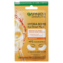 Garnier Hydra Bomb Hyaluronic Acid + Orange Extract Eye Sheet Mask 6g