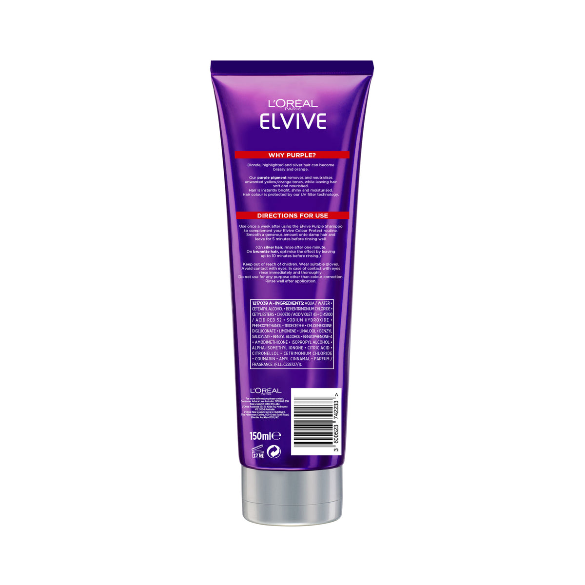 L'Oreal Elvive Prpl Conditioner 150ml