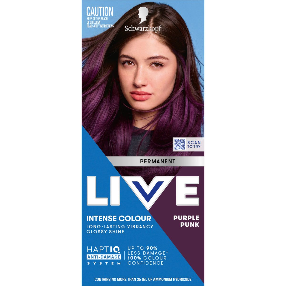 Schwarzkopf Live Colour Permanent Purple Punk