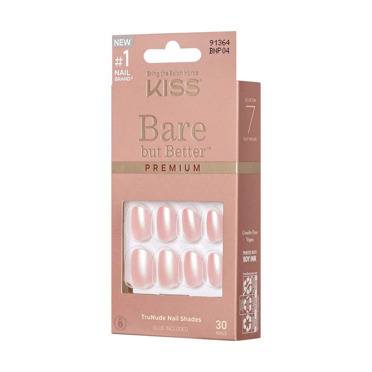 KISS BBB Premium Nails Mocha