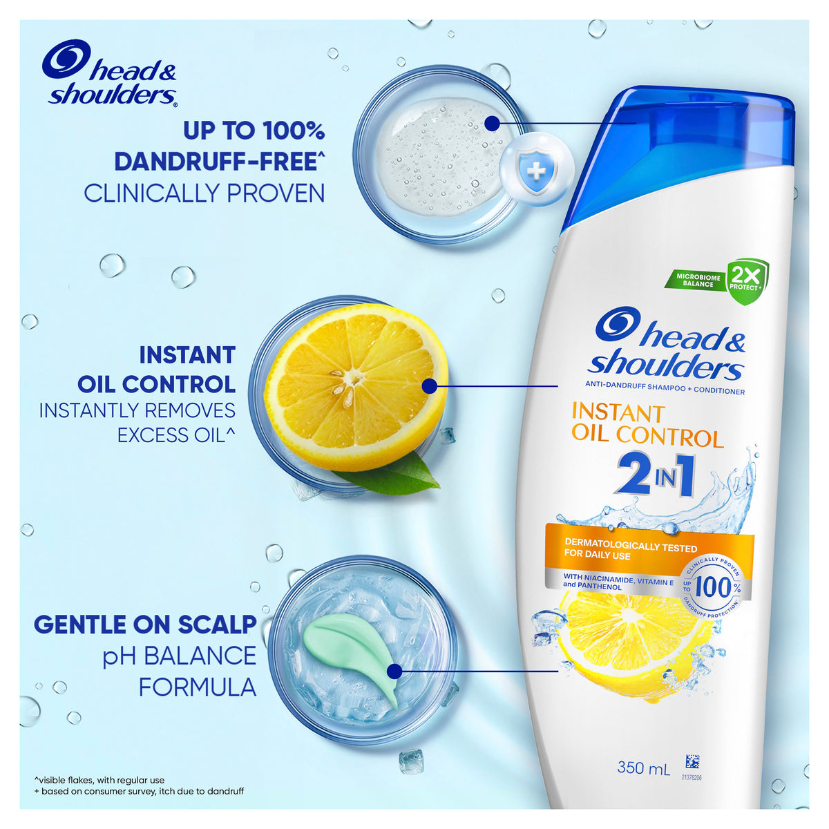 Head & Shoulders Oil Control 2in1 350ml