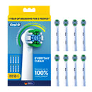 ORAL B Everyday Clean Replacement Brush Head 8pk
