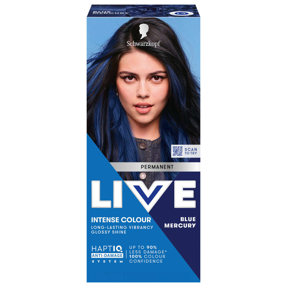 Schwarzkopf Live Colour Permanent Blue Mercury