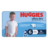 HUGGIES Ultra Dry Junior Size 6 Boy 14pk