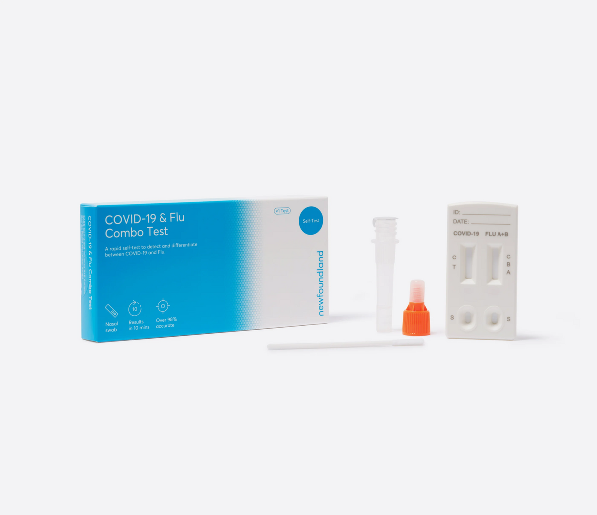 newfoundland CovidFlu Combo TKit 1pk