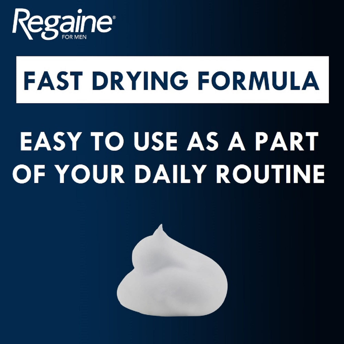 Regaine Men’s Extra Strength Foam 4 Months Supply