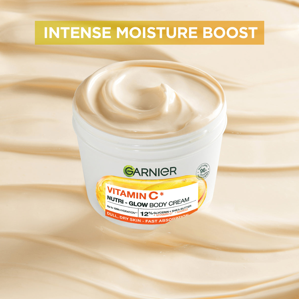 GARNIER Bodyfood Moisturiser Mango 380ml