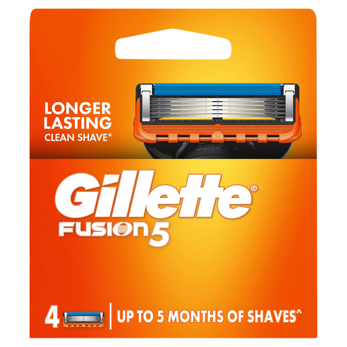 GILLETTE Fusion Manual Cart 4pk
