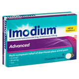 Imodium Advanced Diarrhoea Plus Wind Pain Chewable Tablets Mint Flavour 6 Pack