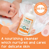 GAIA Natural Baby Bath & Body Wash 500ml