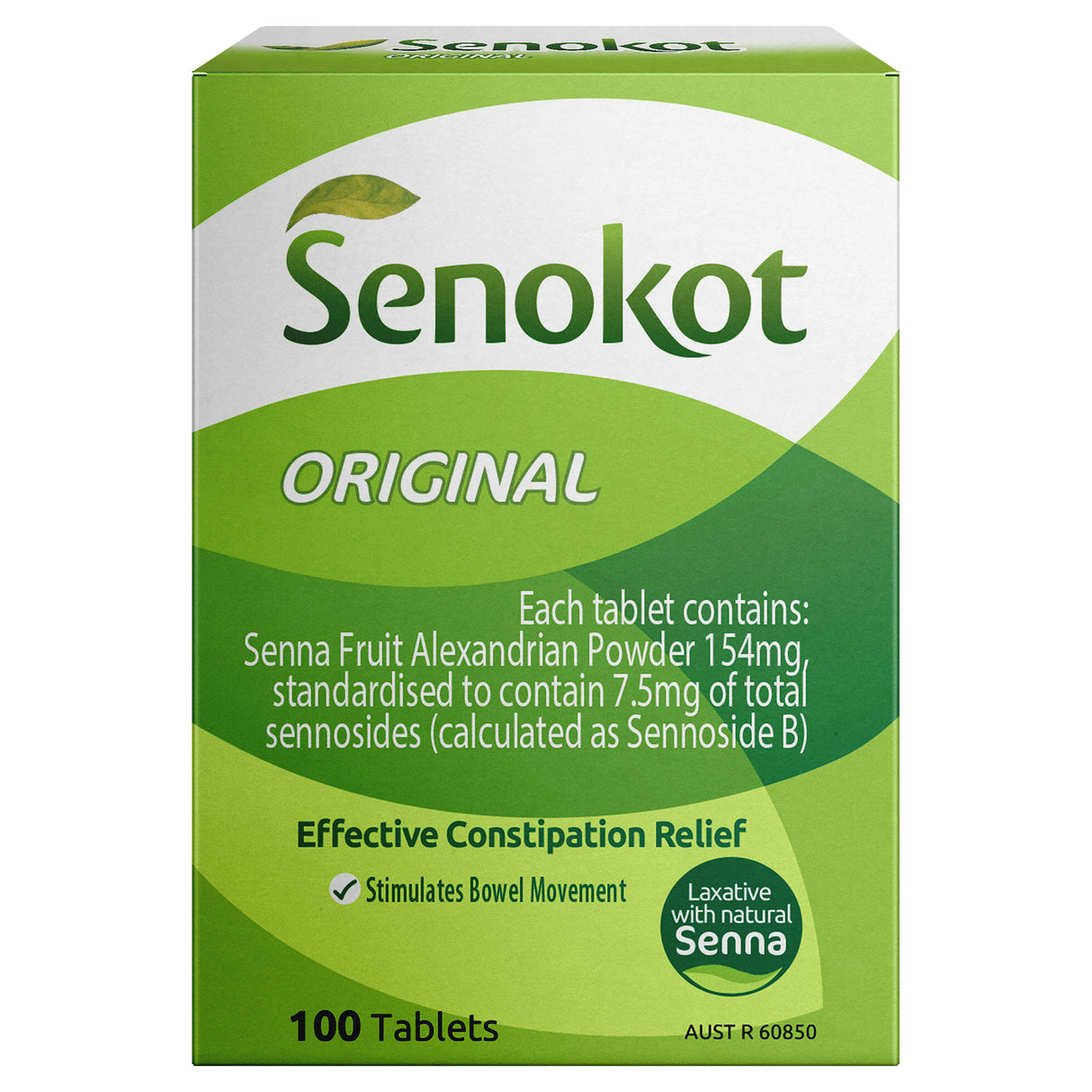 Senokot Tablets Constipation Relief 100 Pack Limited 1 per customer