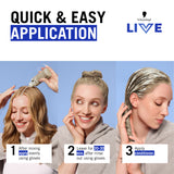 Schwarzkopf Live Colour Permanent 7-1 Med Ash Blnde