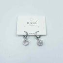 Rosanna Earrings Drop Diamante Silver