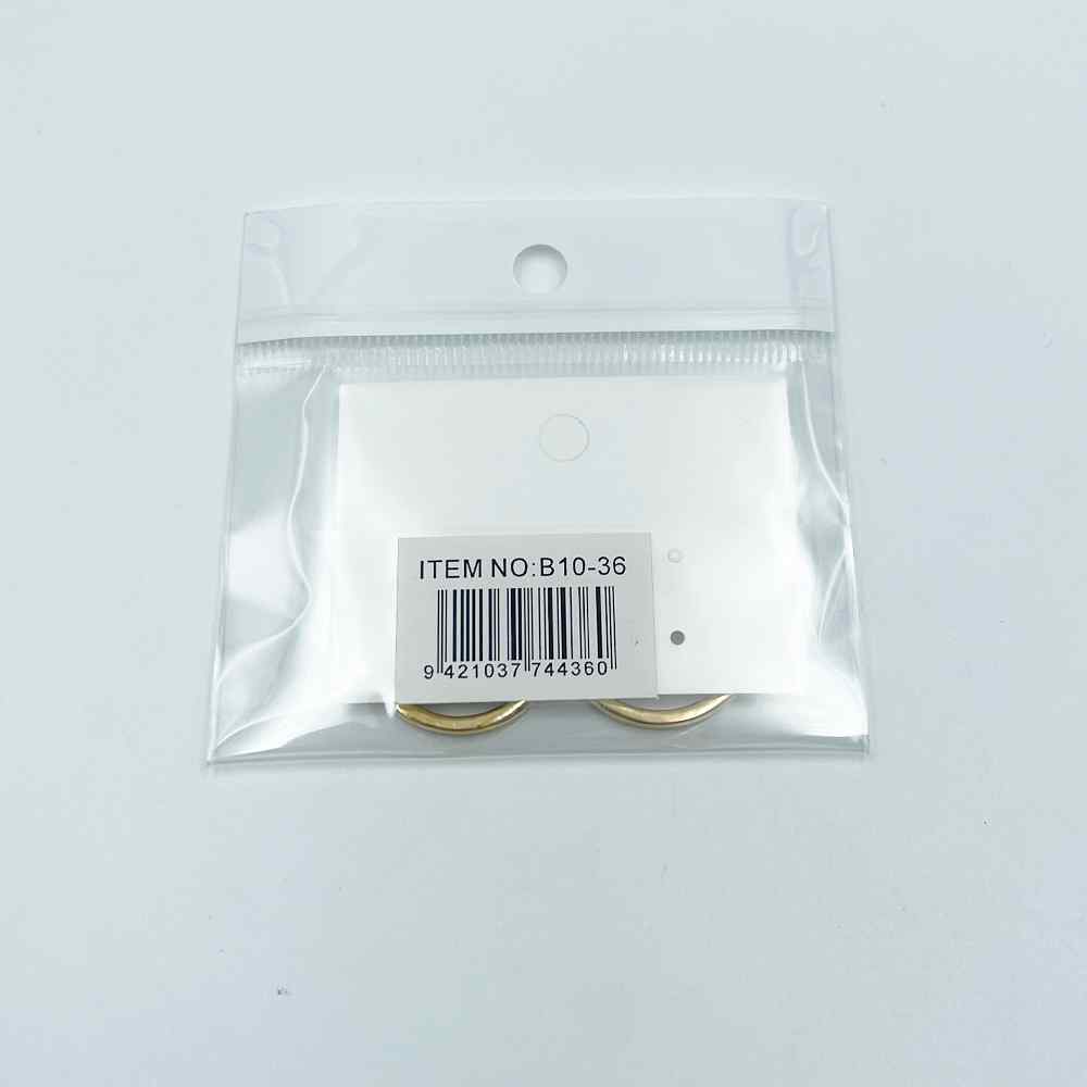 Rosanna Earring Classic Narrow Hoop Gold