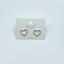 Rosanna Earring Diamonds & Hearts
