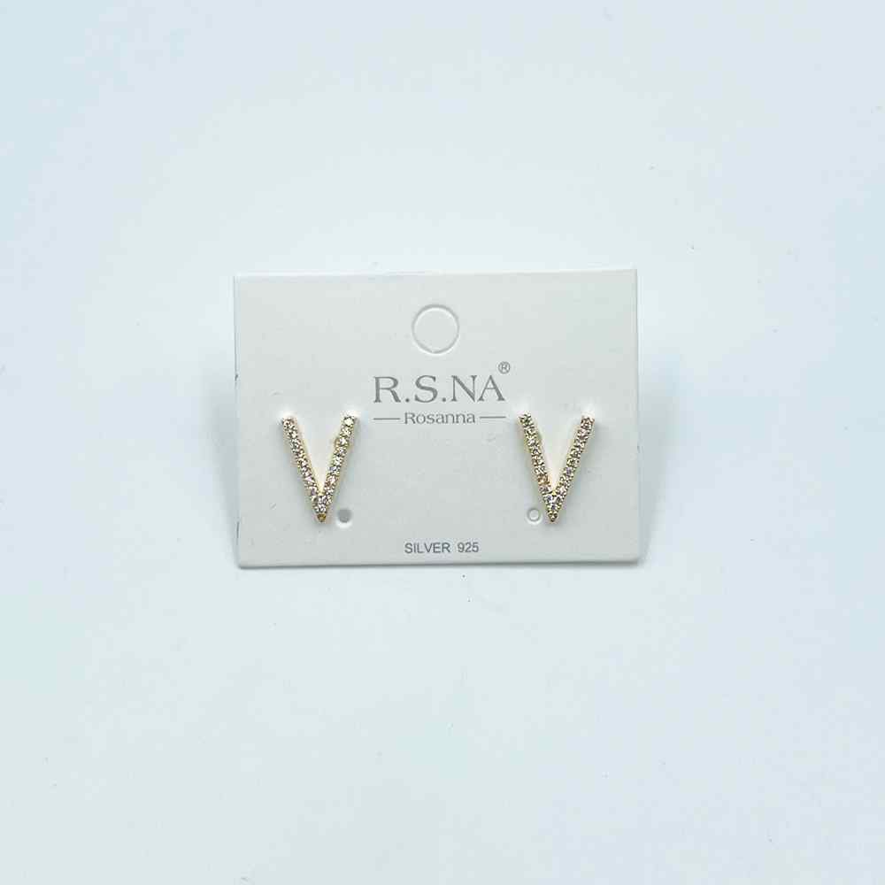 Rosanna Earrings Diamonds V Gold