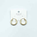 Rosanna Earrings Small Gold Hoop