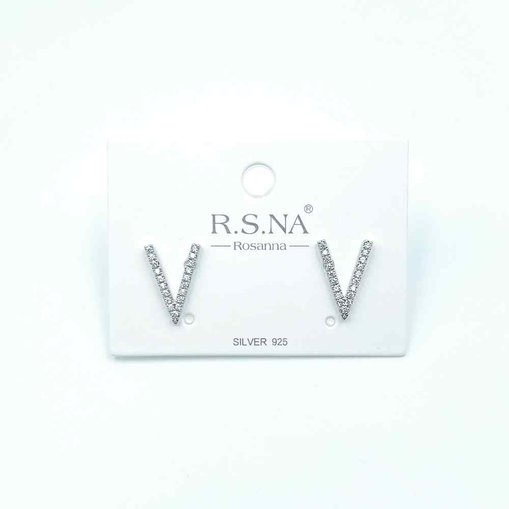 Rosanna Earrings Diamonds V Silver