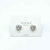 Rosanna Earrings Fashion Heart Studs