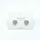Rosanna Earrings Fashion Heart Studs