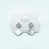 Rosanna Earring Celtic Black/Silver