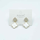 Rosanna Earrings Celtic Pearl/Gold