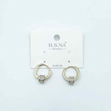 Rosanna Earrings Double Circle Gold