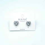 Rosanna Earrings Fashion Heart Studs