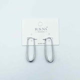 Rosanna Earrings Fashion Drop Tear Silver