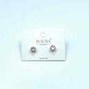 Rosanna Earrings Diamond Classic Stud Gold