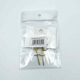 Rosanna Earrings Drop Cross Gold
