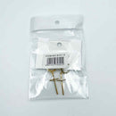 Rosanna Earrings Drop Cross Gold