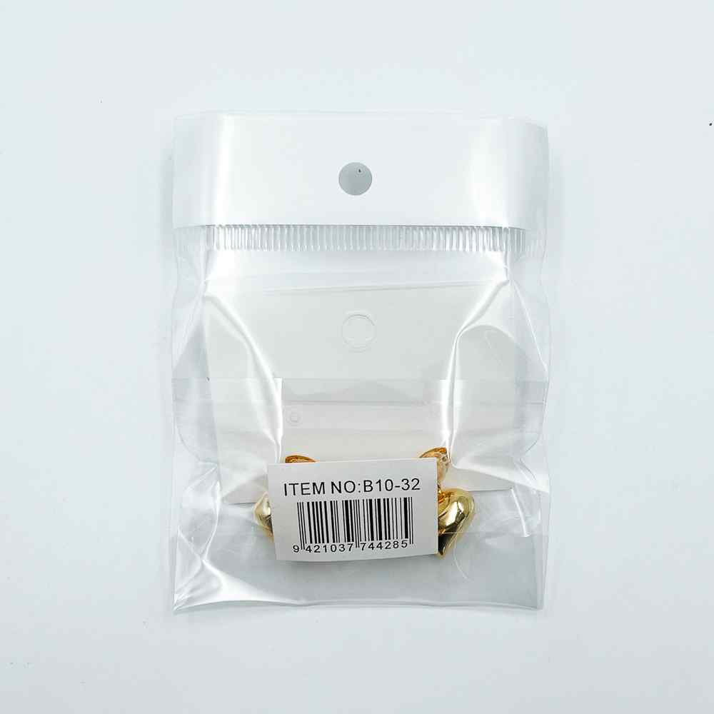 Rosanna Earrings Drop Hearts Gold