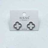 Rosanna Earrings Diamond Club Silver