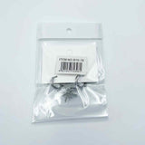 Rosanna Earrings Drop Star Burst Silver