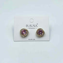 Rosanna Earrings Stunning Diamante Gold Stud