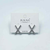 Rosanna Earrings Diamonds X Silver