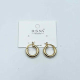 Rosanna Earrings Classic Gold Hoops