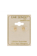 EarSense Ball Stud Gold 4mm