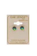 EarSense Swarovski Rivoli Green