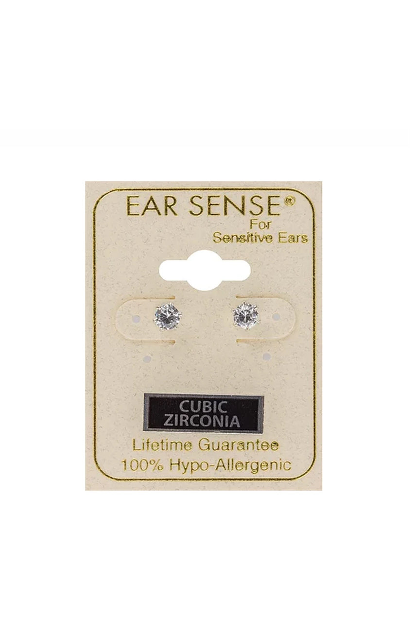 EarSense CZ-14 4mm Gold Zirconia