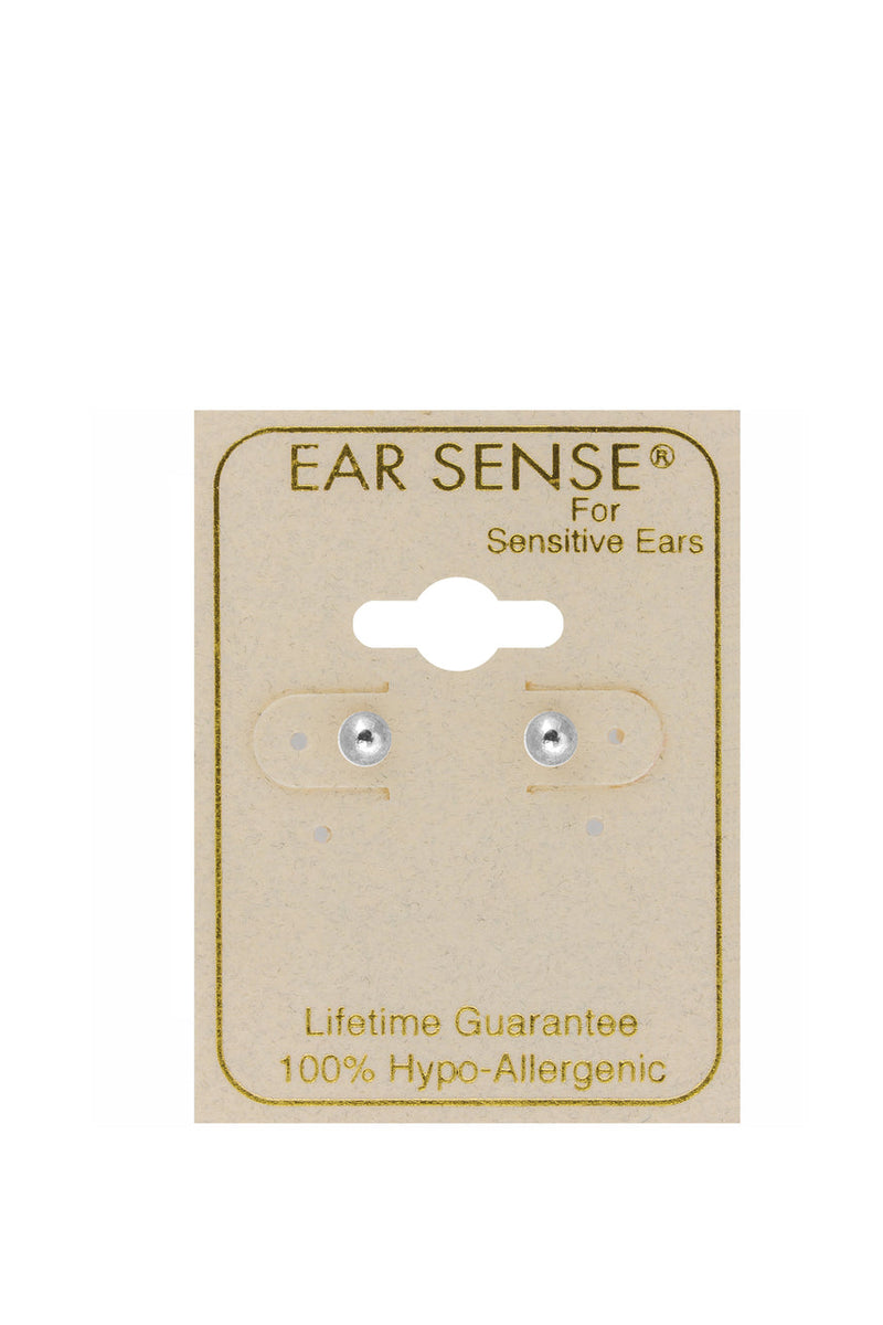 EarSense Ball Stud Silver 4mm