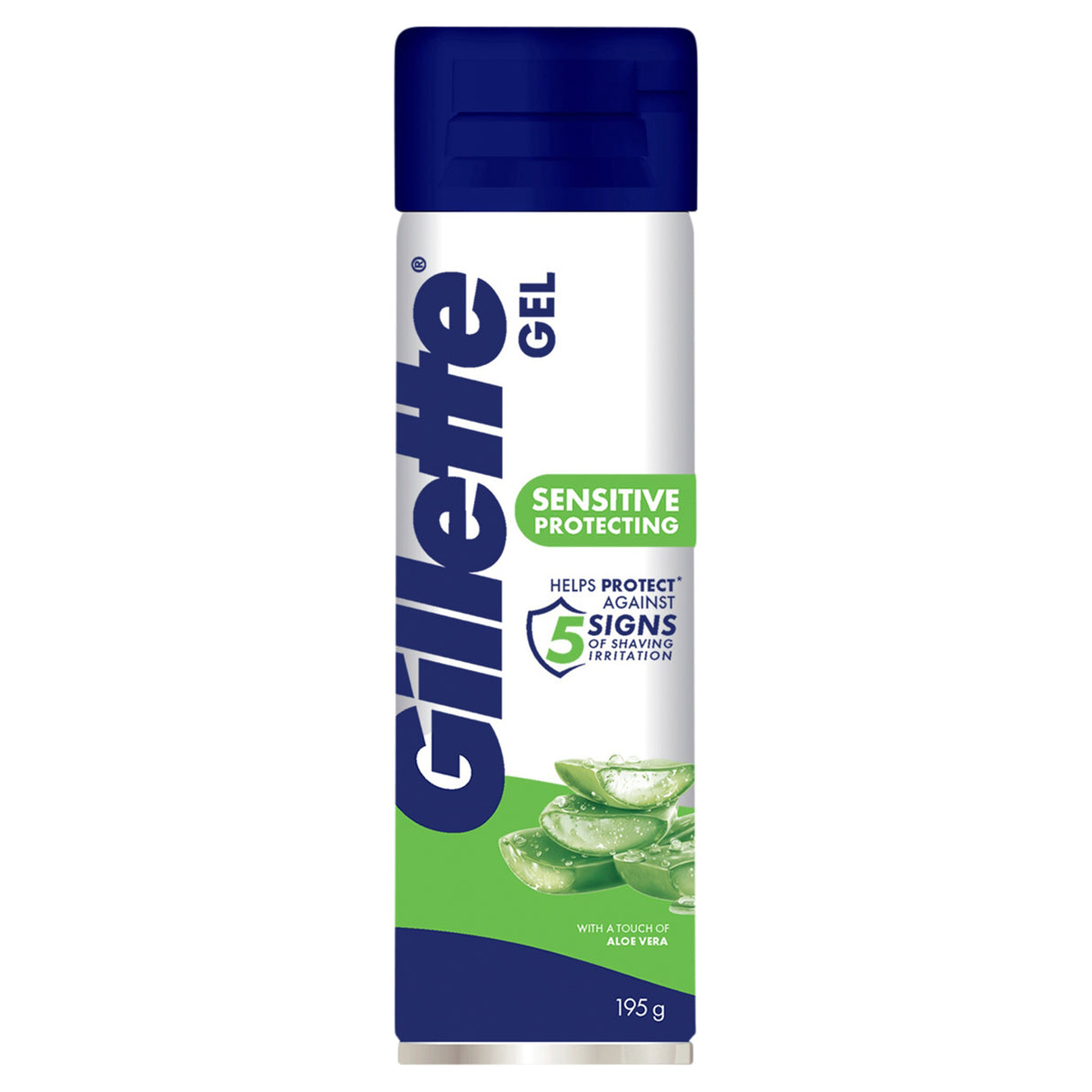 GILLETTE Sensitive Skin Shave Gel 195g